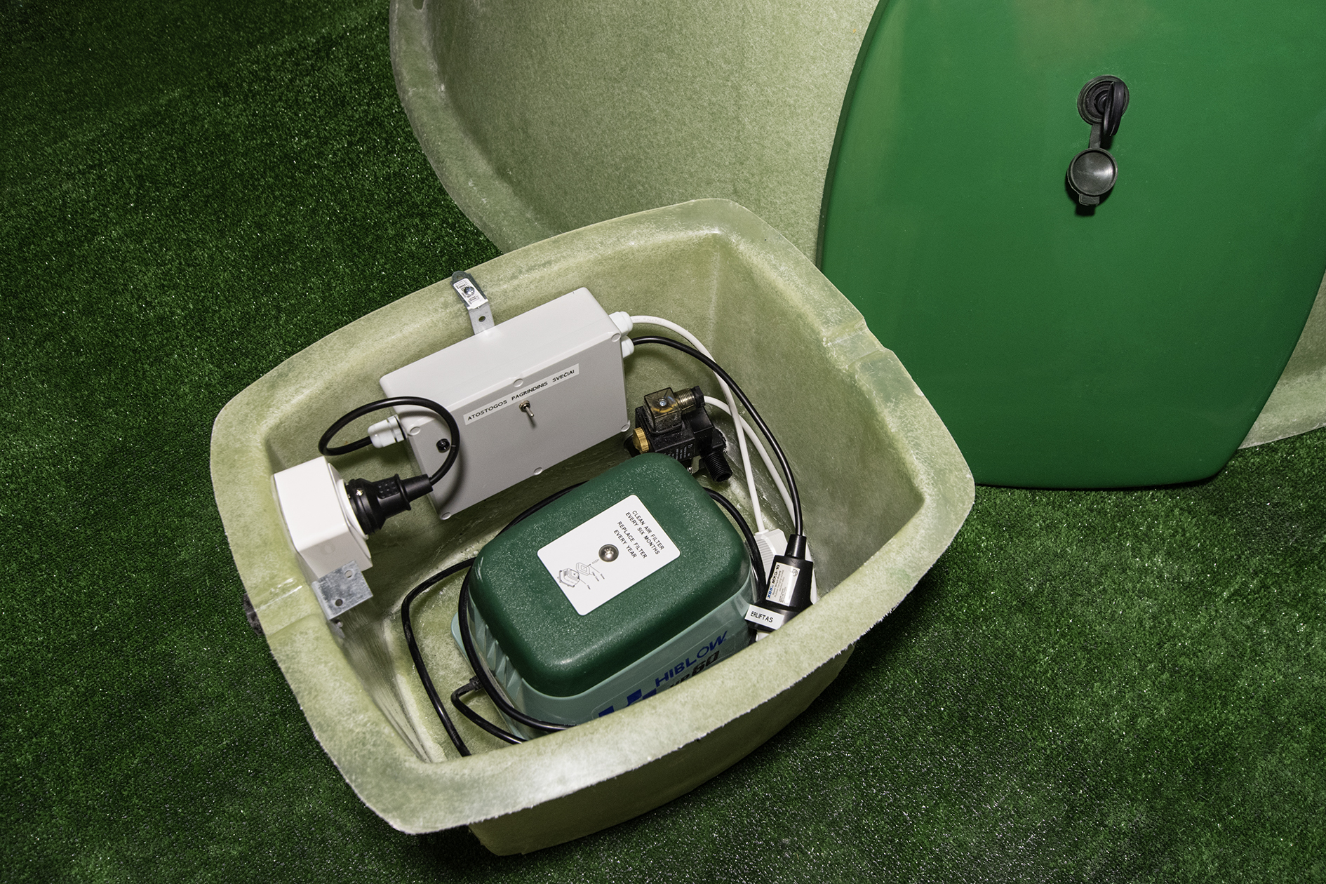 Luftkompressorkasten