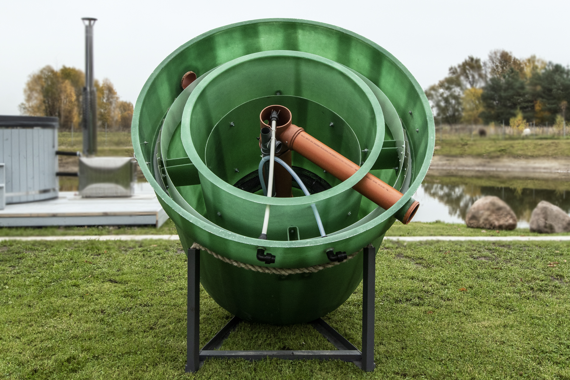 Notekūdeņu attīrīšanas iekārtas NVB/AF