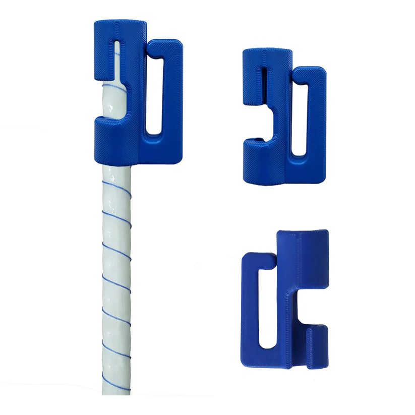 Obere Klemme für Drähte und Klebeband (D10-D12)